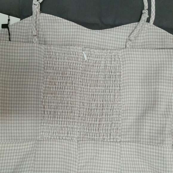 Gingham strap dress - Picture 4 of 4